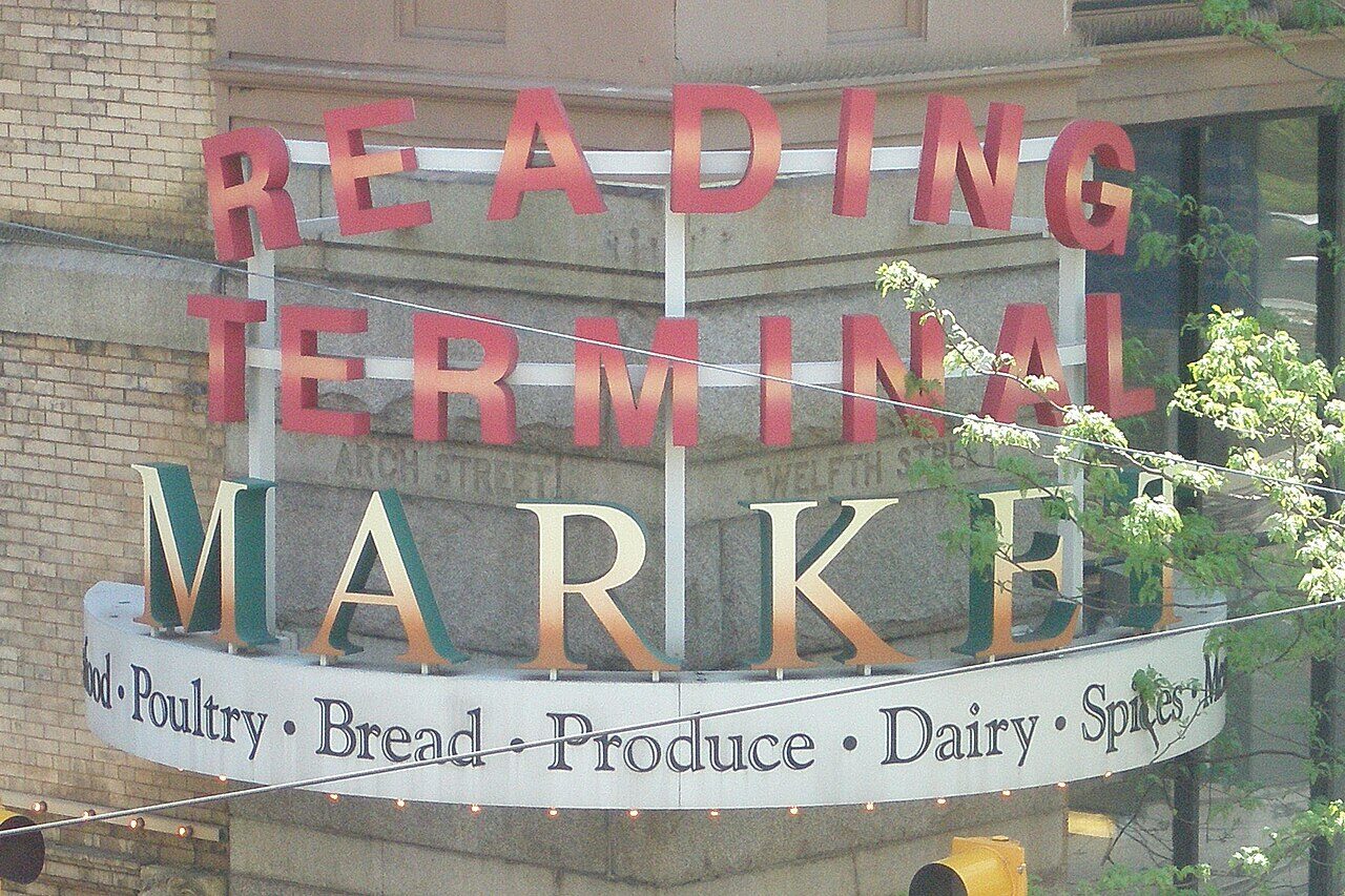 Reading Terminal Market in Center City Philadelphia